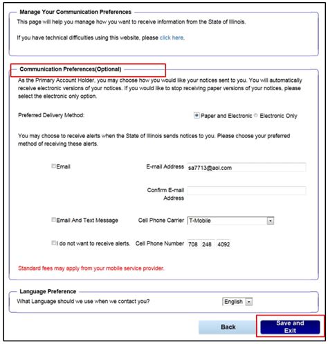 IDHS: Manage My Illinois Link Account.